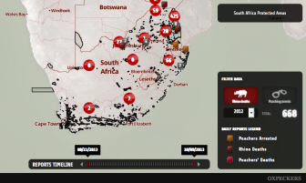 Interactive maps created by Oxpickers.org track poachers and other criminal activities 